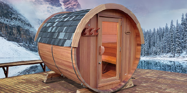 屋外サウナ - バレルサウナ