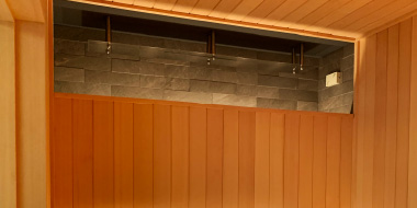 壁隠蔽式サウナ